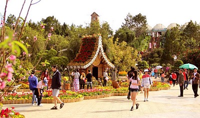 Đà Lạt điểm du lịch hót nhất Tết Đinh Dậu Đà Lạt điểm du lịch hót nhất Tết Đinh Dậu