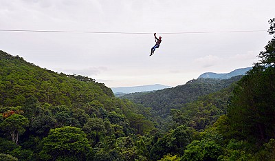 Du lịch Đà lạt tham gia trò chơi mạo hiểm trên cao Du lịch Đà lạt tham gia trò chơi mạo hiểm trên cao