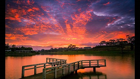 Ngắm vẻ đẹp hoàng hôn Đà Lạt