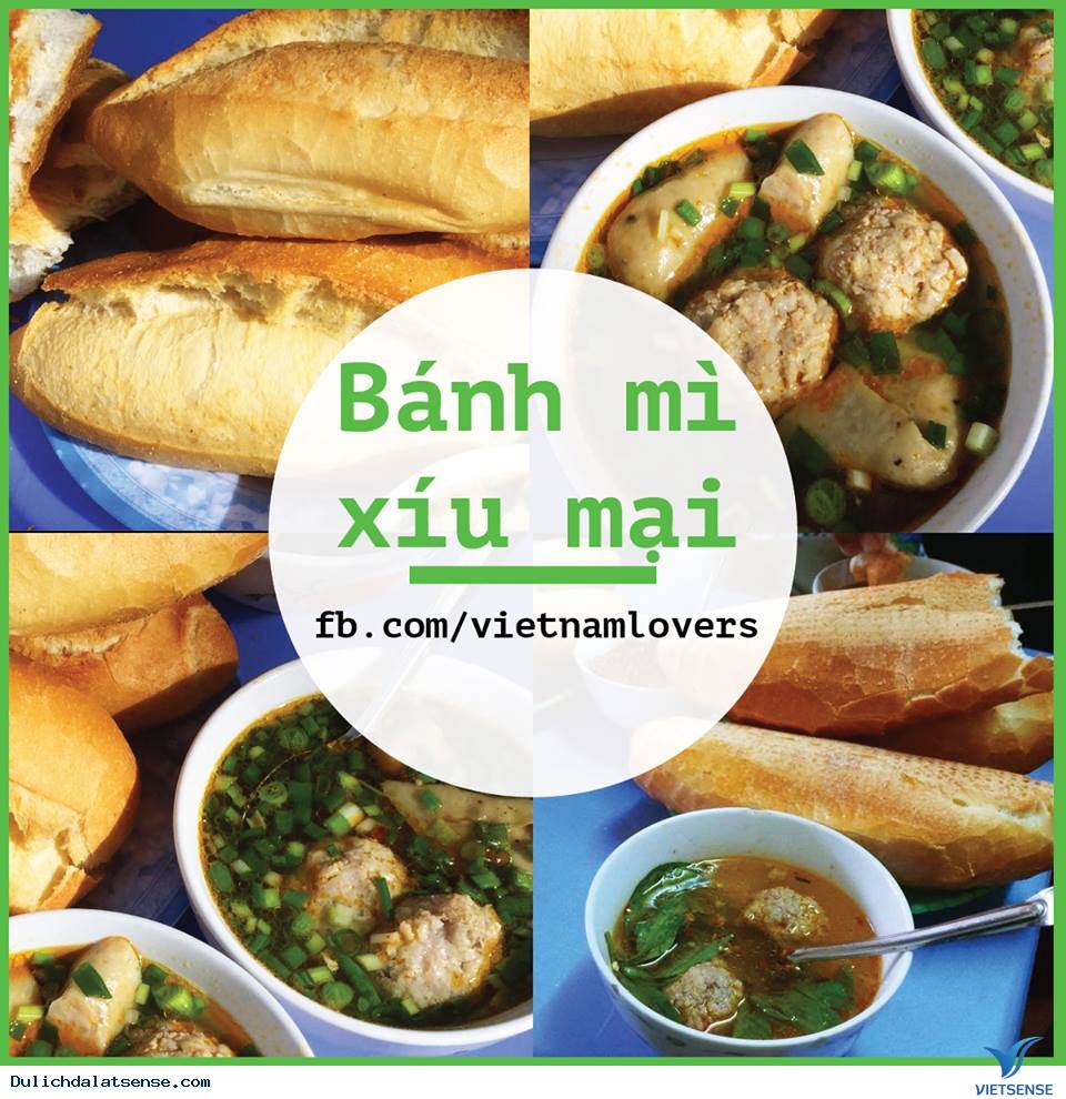 Bánh mì xíu mại Bánh mì xíu mại