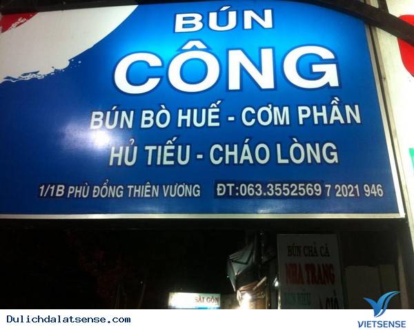 Bún Công - Món Ngon Bổ Rẻ Nức Tiếng Đừng Nên Bỏ Qua Nếu Đến Đà Lạt - Ảnh 1