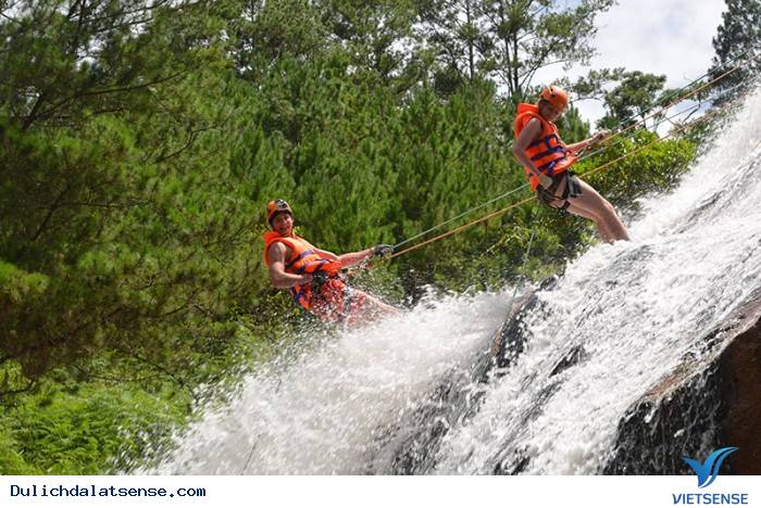 Kỳ thú vượt thác Đatanla Đà Lạt - Ảnh 1 Kỳ thú vượt thác Đatanla Đà Lạt - Ảnh 1